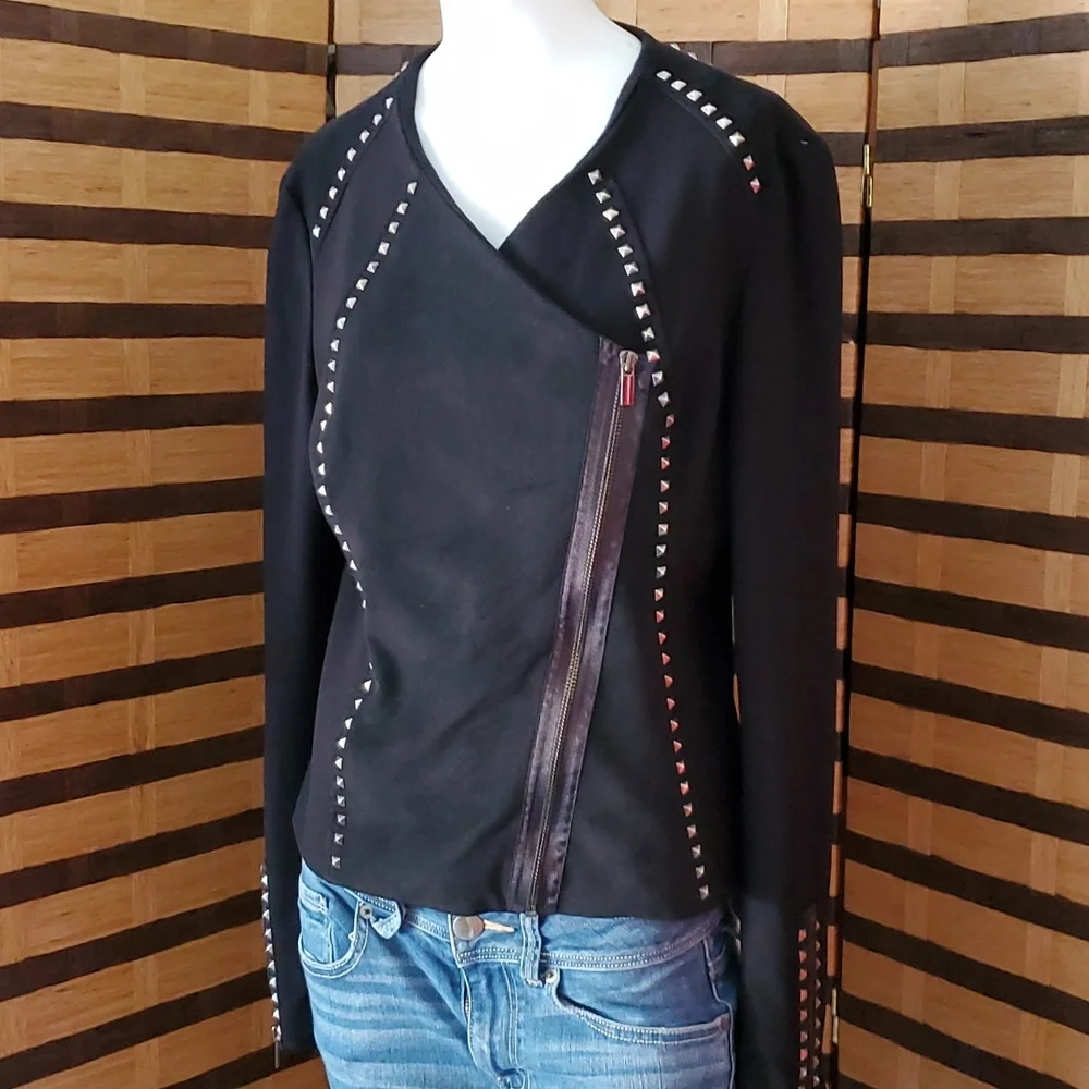 Cache Zip stud jacket - Picture 4 of 12